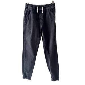 Marine Layer Drawstring Joggers Pants With Pockets Charcoal Gray Size Small